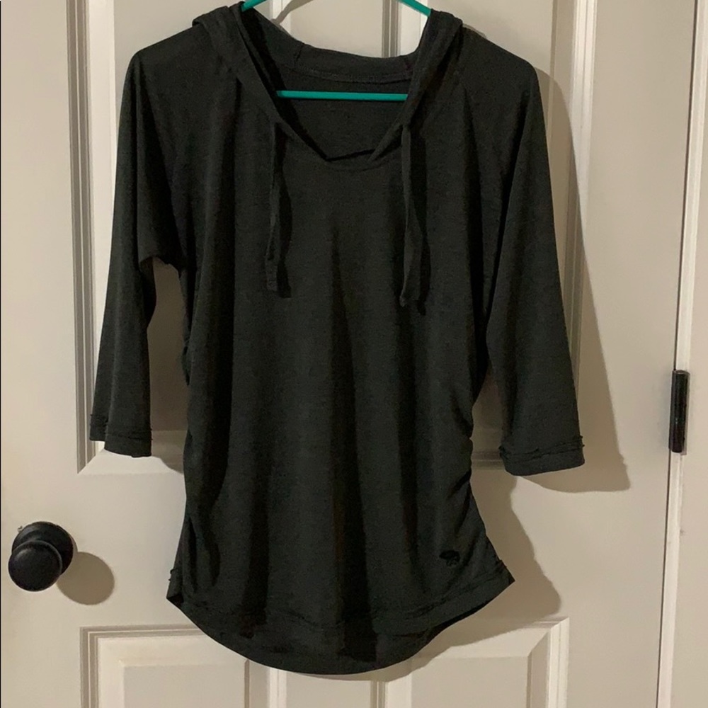 Hooded top